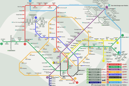 مترو سنغافورة (مترو سنغافورة الأذكى بالعالم)