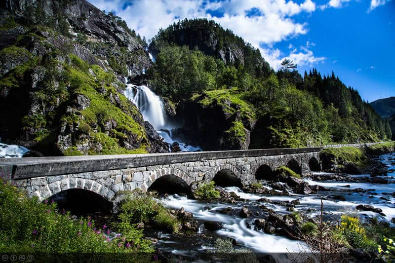 شلالLatefossen