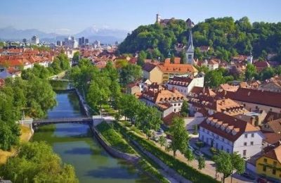 احداثيات الأماكن السياحية في عاصمة سلوفينيا ليوبليانا