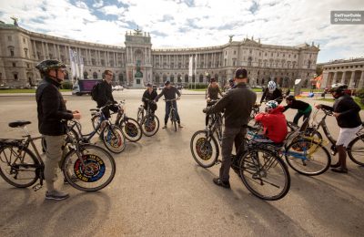 شرح حجز جولة على الدراجات الهوائية في فيينا