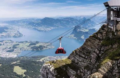 شرح حجز جولة التلفريك في لوسيرن سويسرا