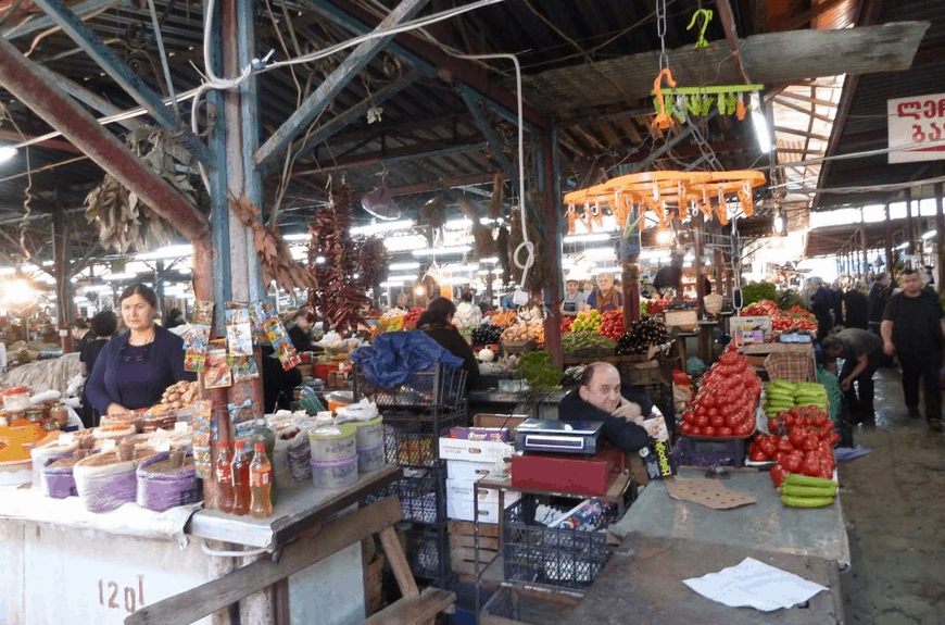 سوق كوتايسي Kutaisi Market‬