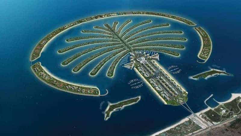 زيارة جزيرة نخلة جميرا – الإمارات – دبي