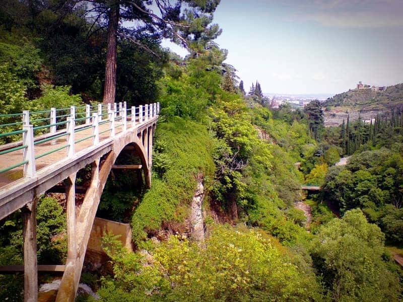 زيارة حديقة النباتات الوطنية - جورجيا - تبليسي