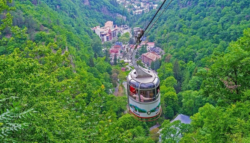 زيارة مدينة برجومي Borjomi - جورجيا - برجومي