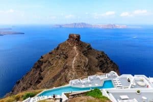 1514 السياحة في  مدينة فيرا الجميلة - سانتوريني