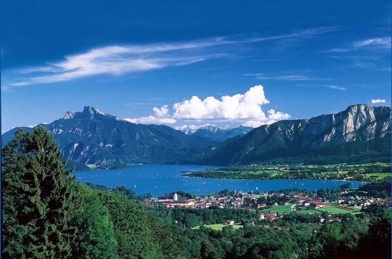 زيارة بحيرة موندسي MONDSEE - النمسا - سالزبورغ