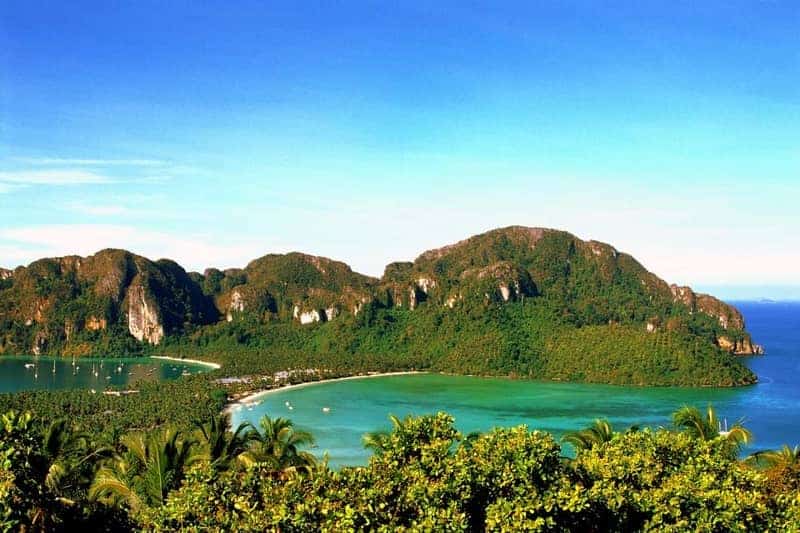 جزيرة في في Phi Phi Islands في تايلاند