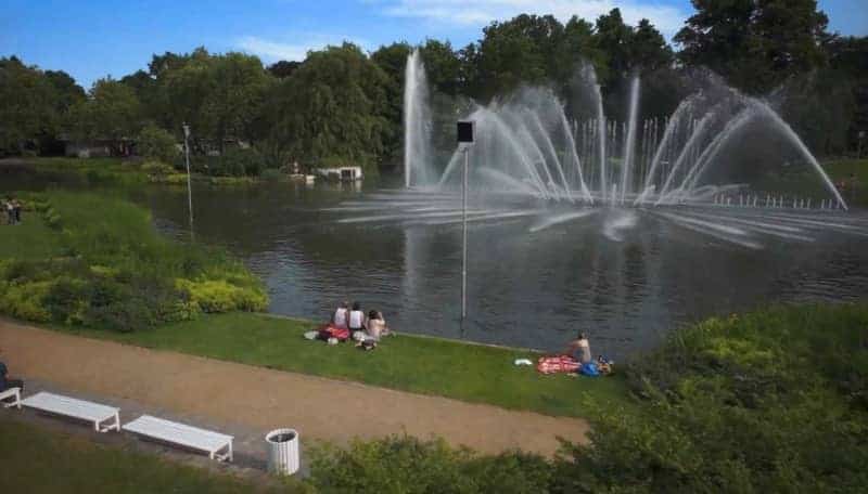 منتزه سيتي بارك هامبورغ city park hamburg