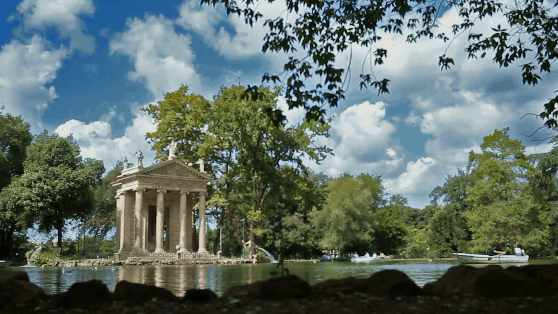 حديقة villa borghese