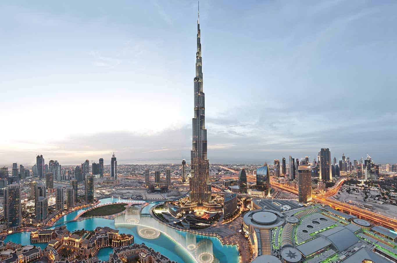 اجمل مناطق السكن وافضل الفنادق في مدينة دبي