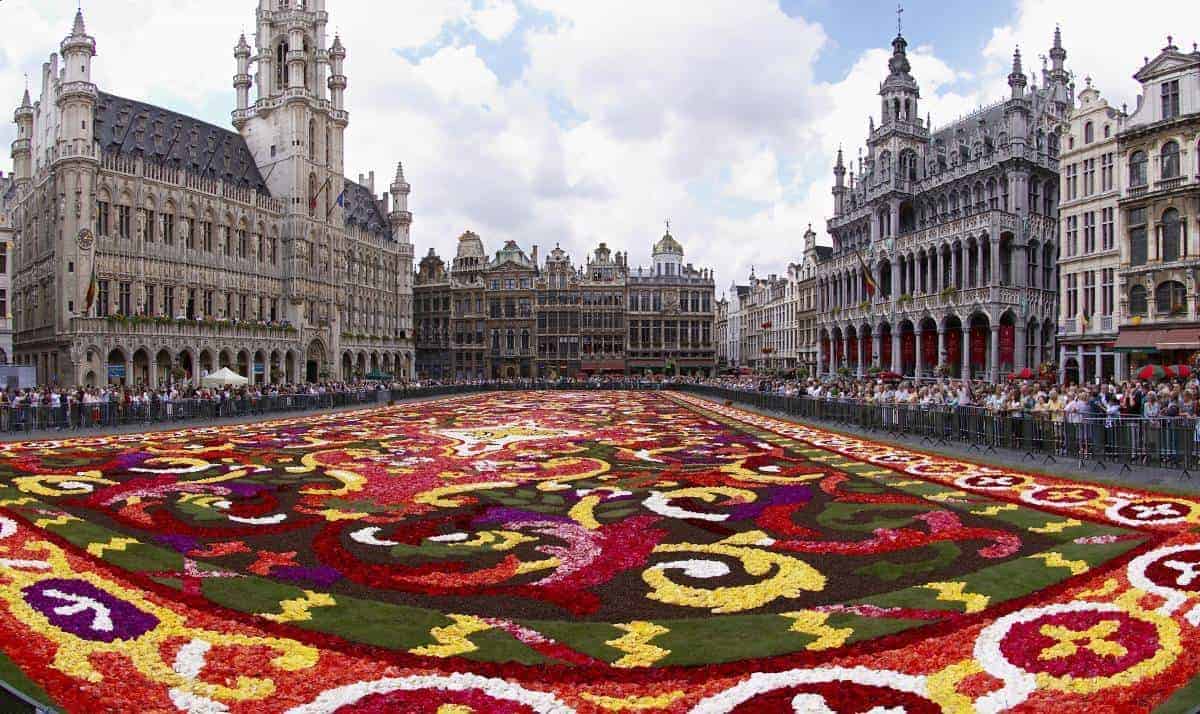 سجادة الزهور بروكسل