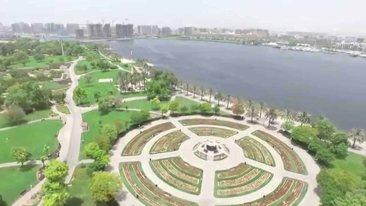 زيارة منتزه كريك سايد دبي