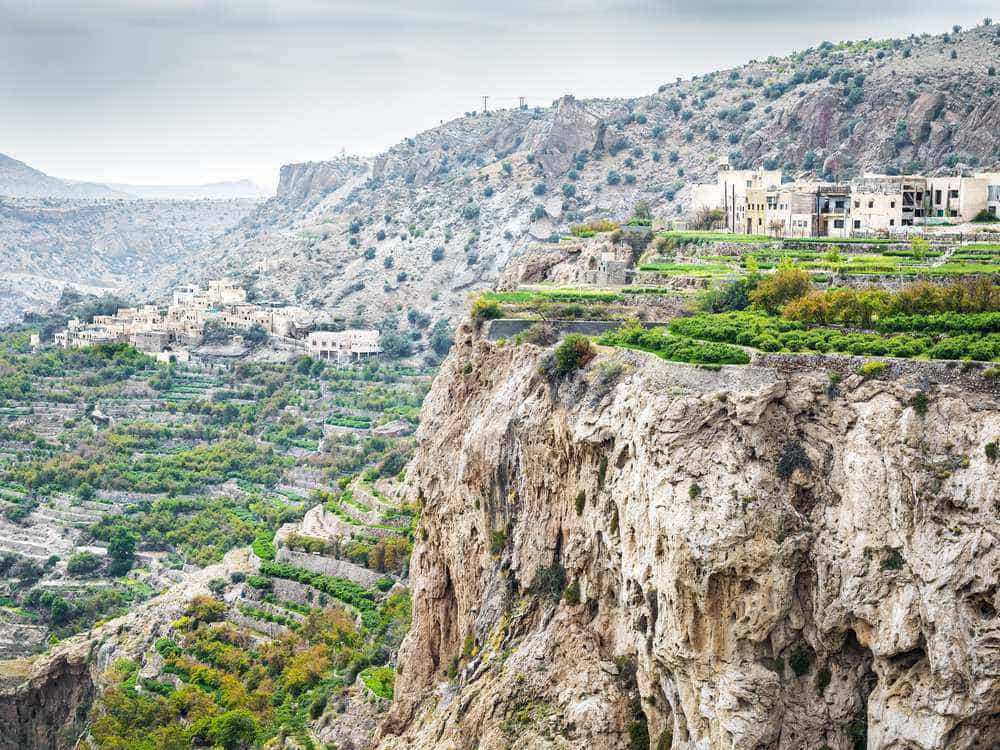 الجبل الأخضر في سلطنة عمان