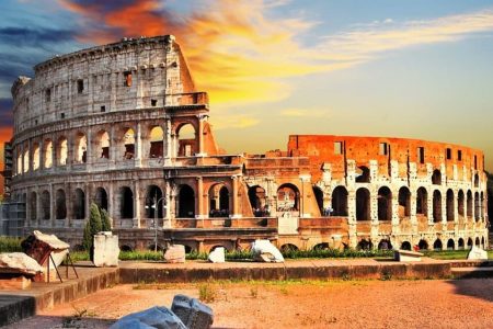 اين تقع روما وما المدن القريبة منها؟