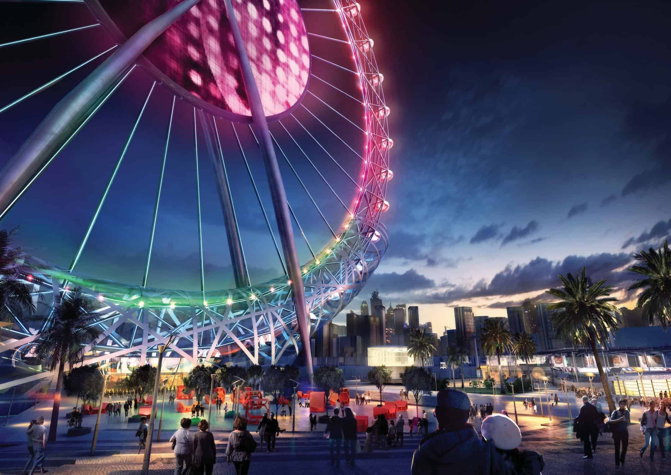 عجلة كيب تاون في جنوب إفريقيا