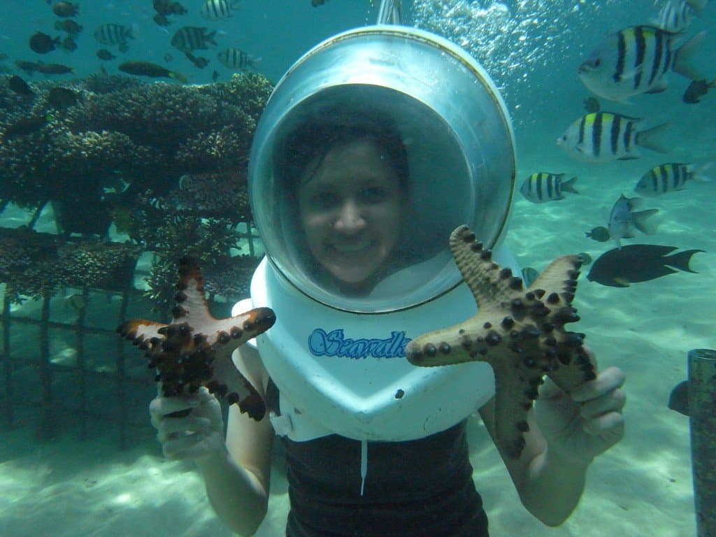 رحلة المشي تحت الماء  Sea Walking