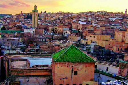 مراكش اين تقع والمسافة بينها وبين واهم مدن المغرب