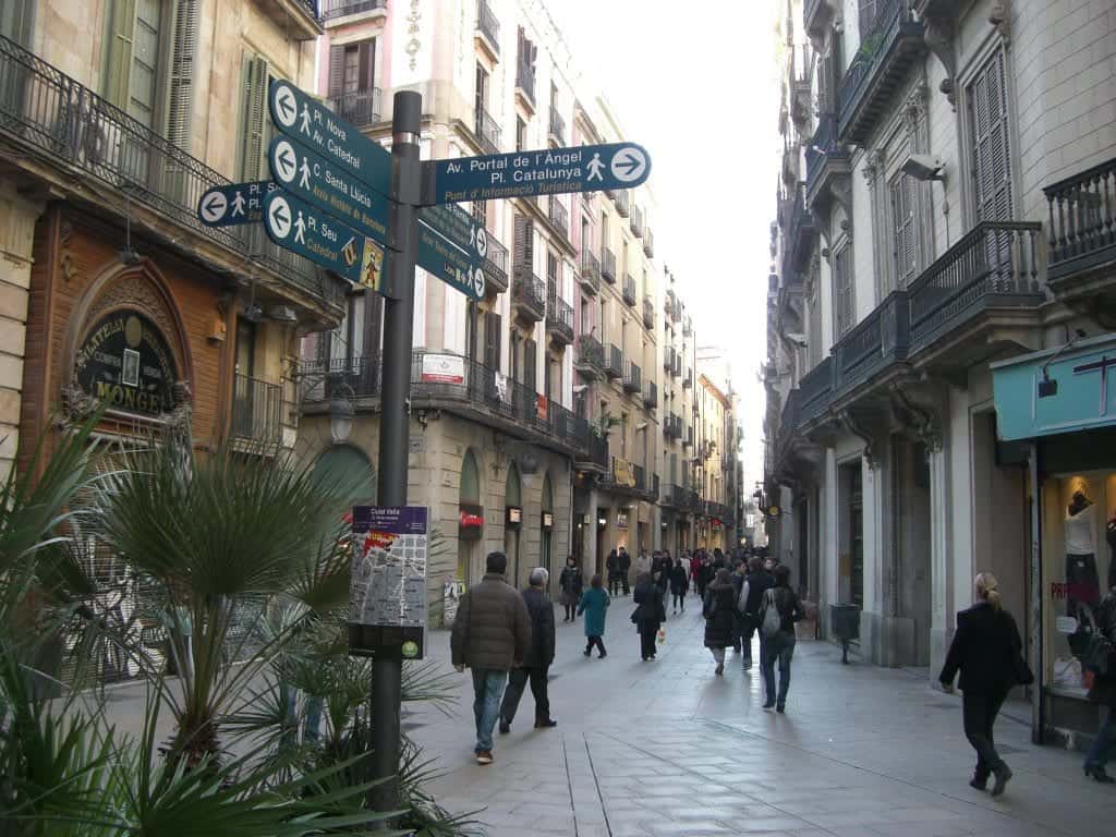 اشهر شوارع برشلونة اسبانيا