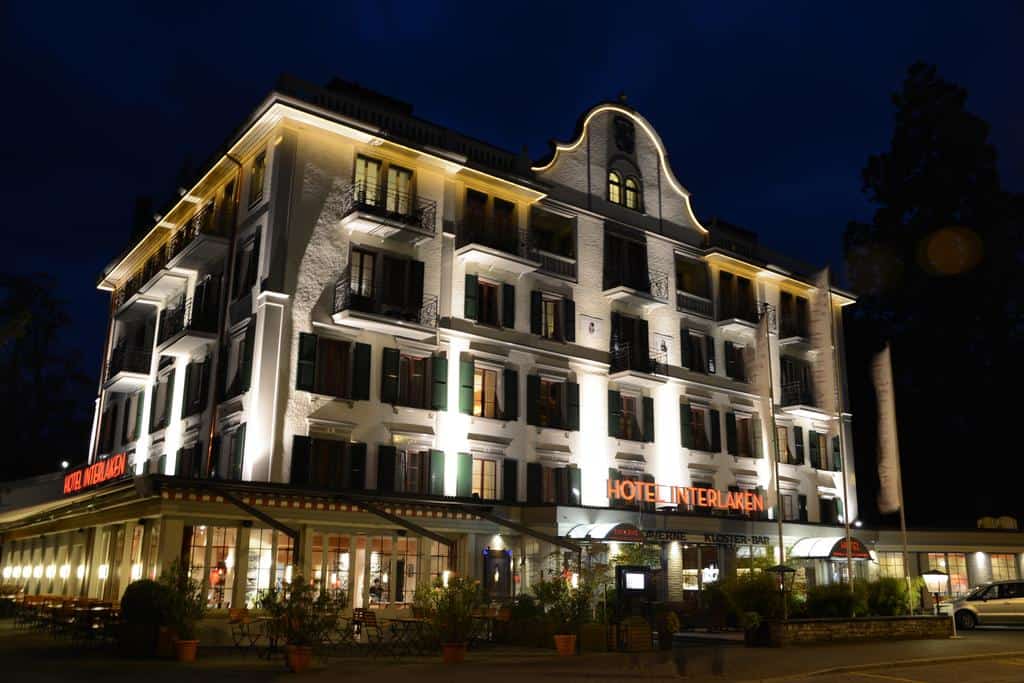 تقرير مصور عن فندق انترلاكن في سويسرا