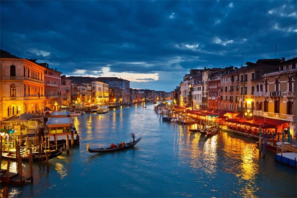 صورة مذهلة لمدينة البندقية