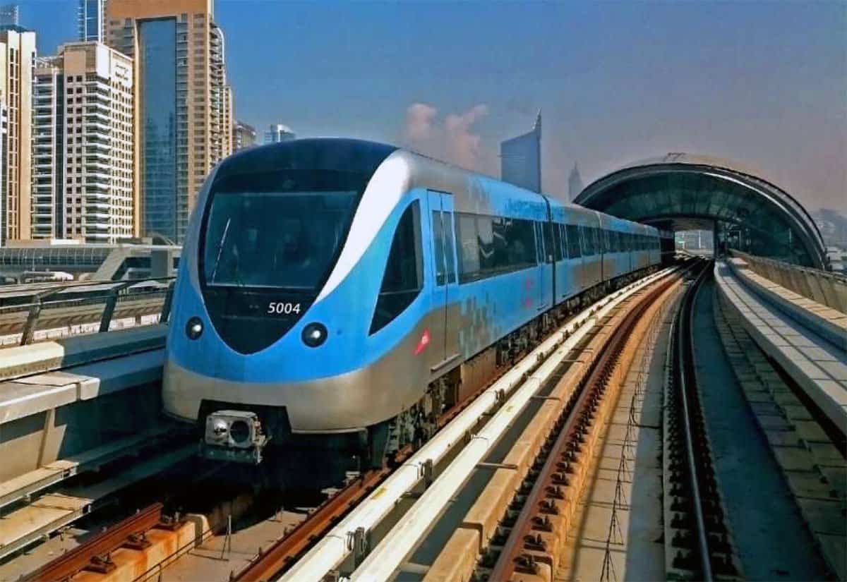 محطات مترو دبي
