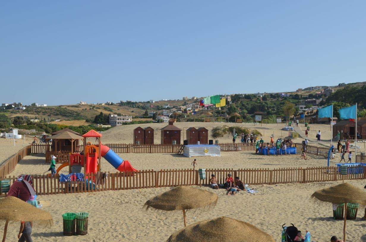 شاطئ الدالية طنجة