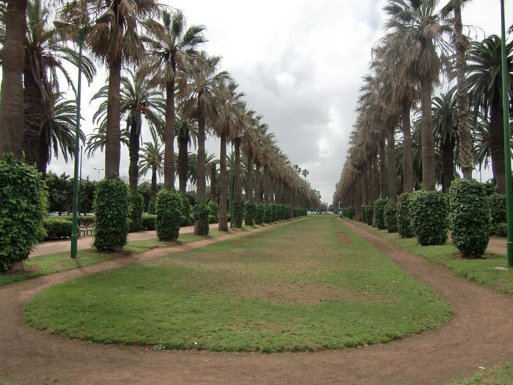 حديقة الجامعة العربية بالدار البيضاء