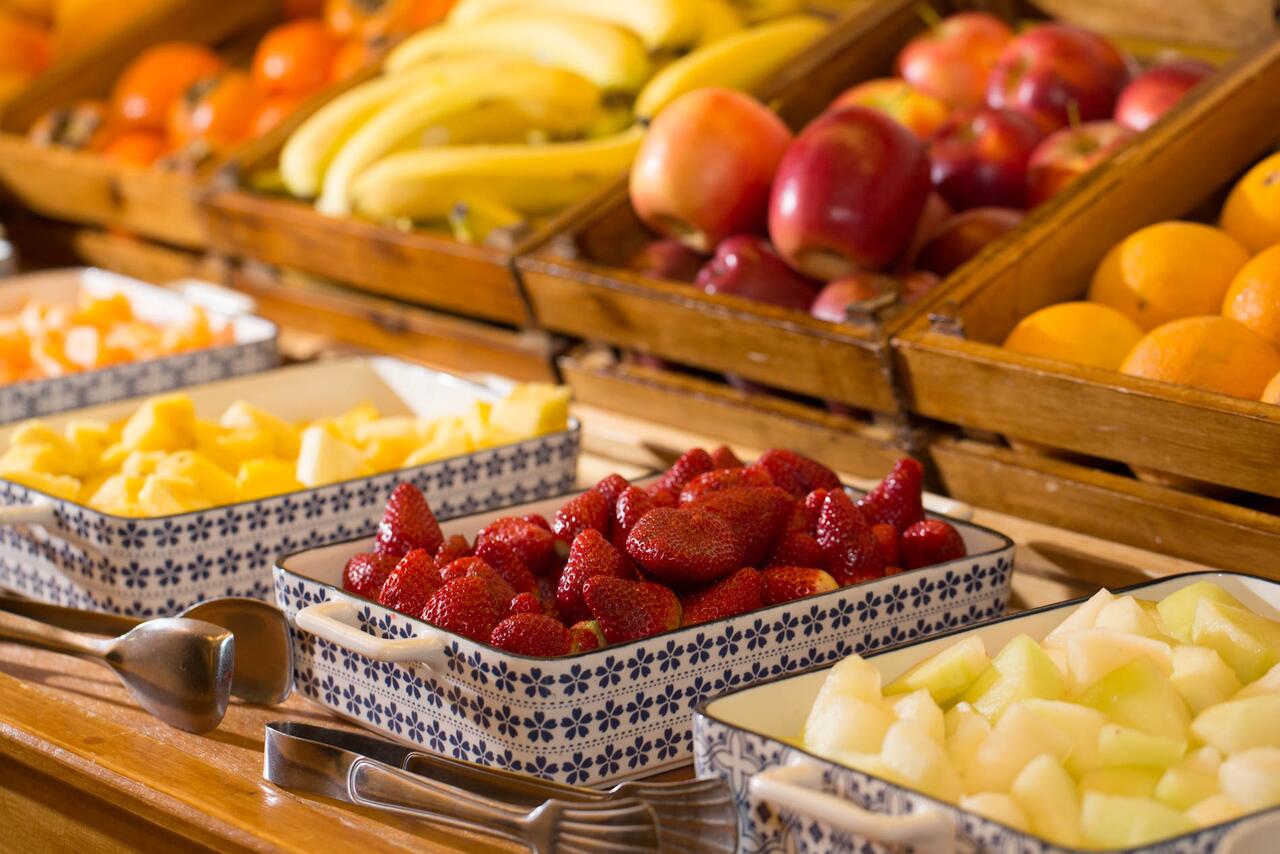 من خيارات الطعام في الفندق