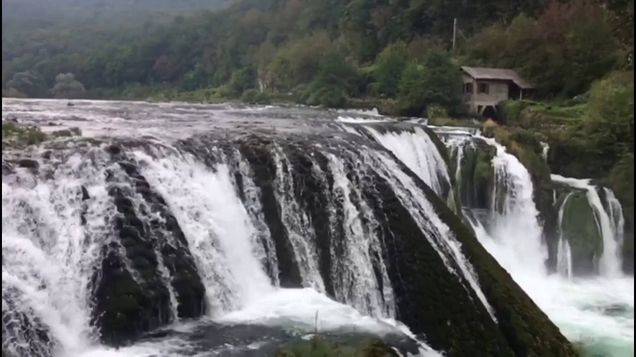 تقرير فيديو و صور عن شلالات شتريباتشكي بوك البوسنة