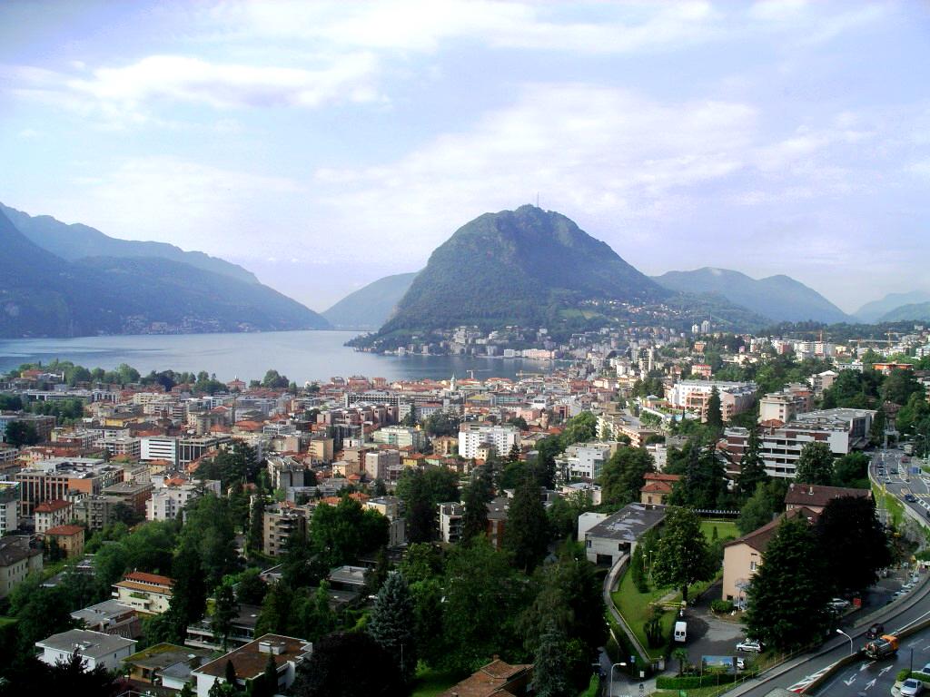 صورة لمدينة لوغانو سويسرا