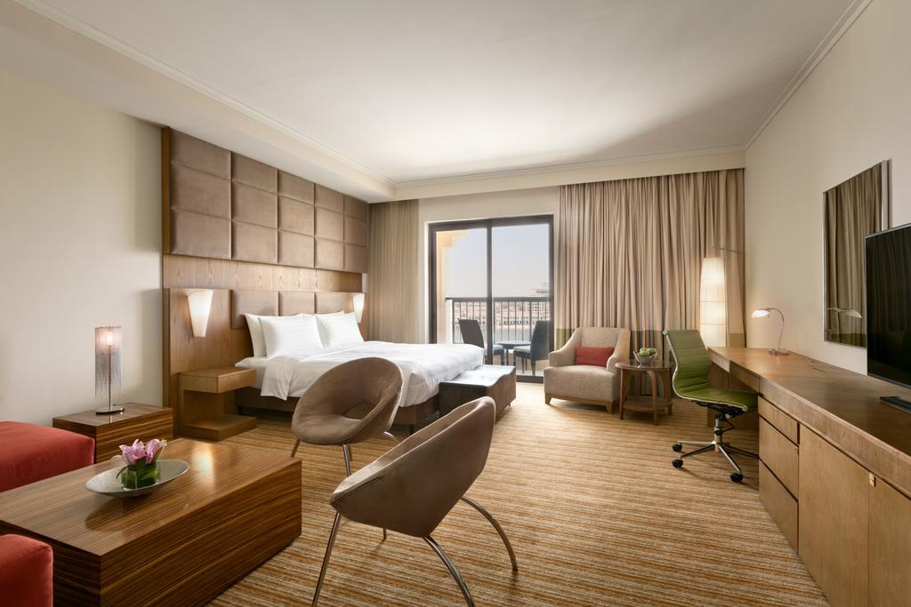 صورة احد الغرف الرائعة في فندق تراديرس ابوظبي المصنف 4 نجوم
