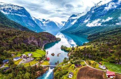 اهم 5 وجهات سياحية في مدينة سترين النرويج
