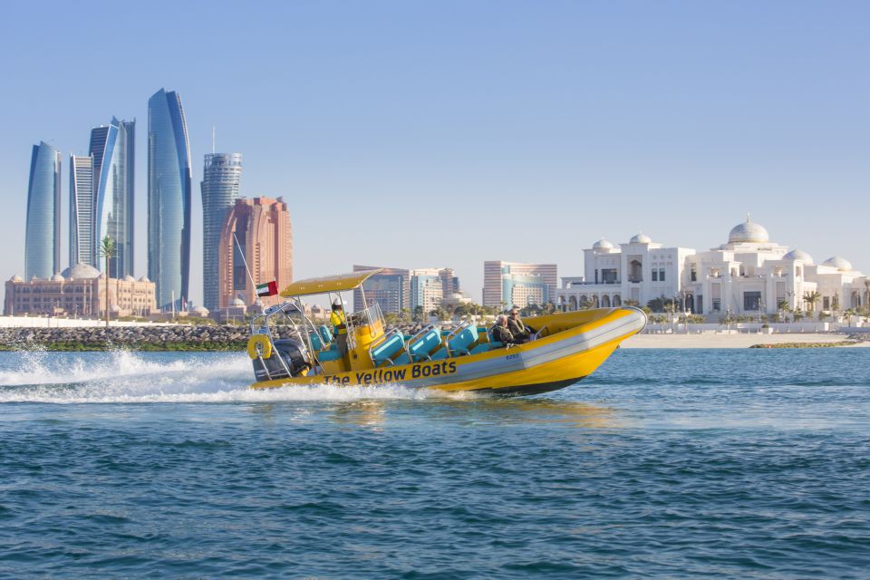 جولة القارب السريع أبو ظبي