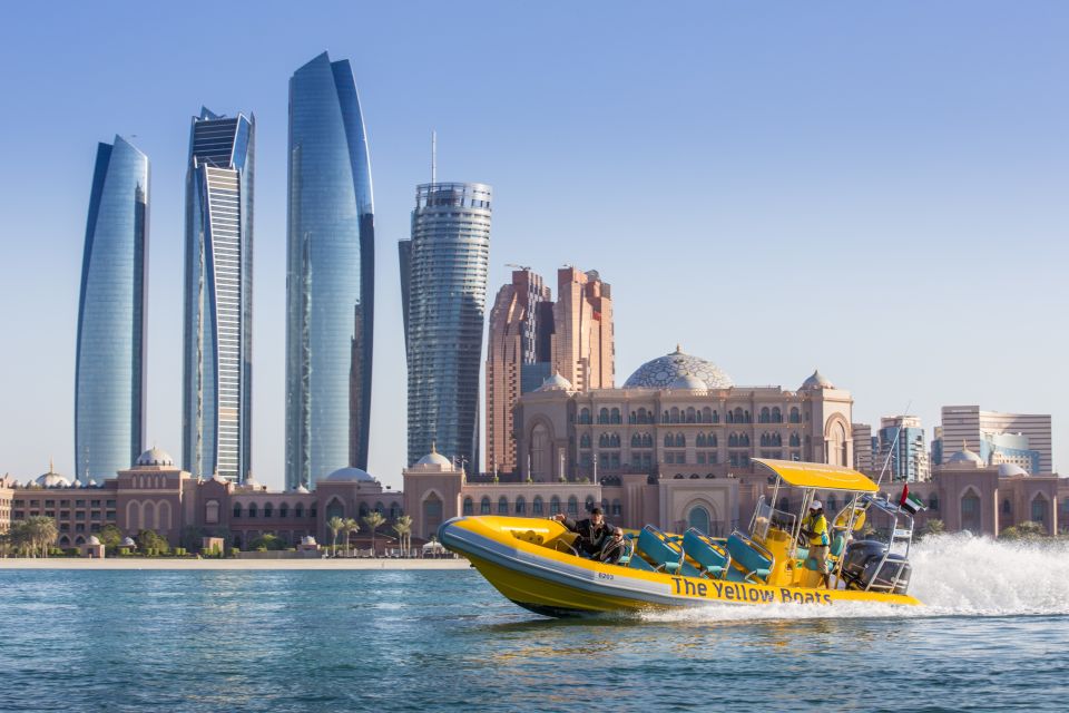 جولة القارب السريع أبو ظبي