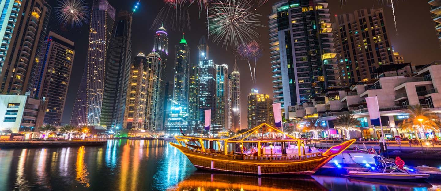 حفلات راس السنة في دبي 2023