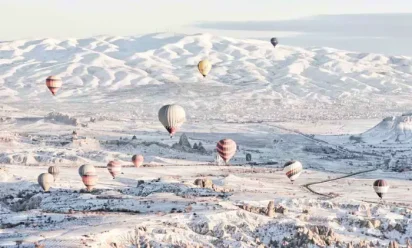 تركيا بشهر يناير