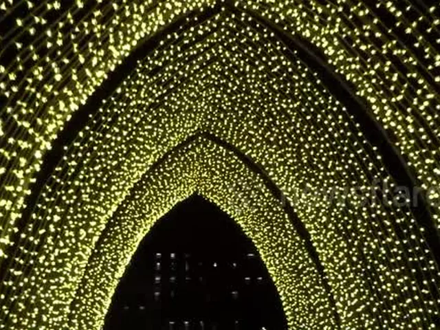 الحديقة المضيئة في لندن