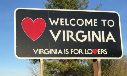 المسافة بين فرجينيا وواشنطن