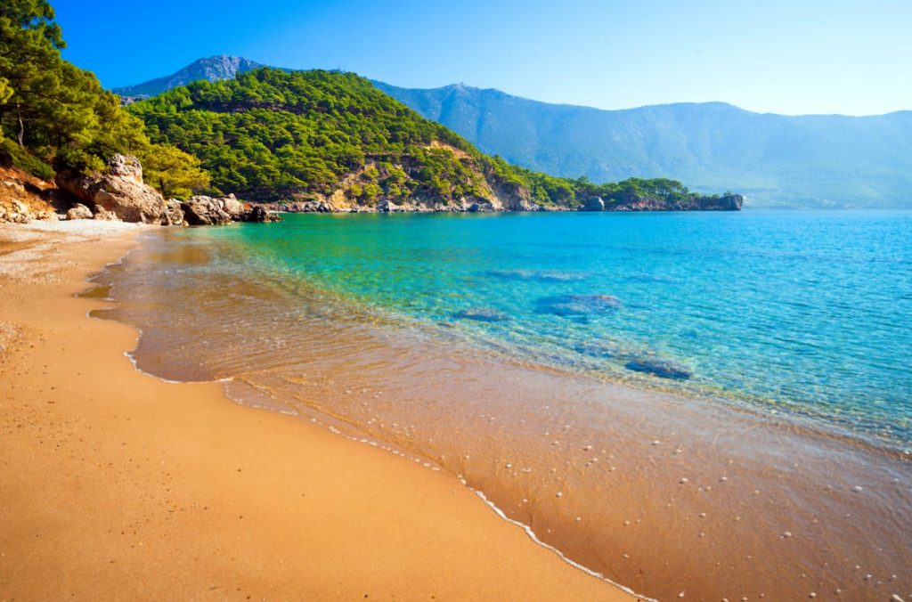 beaches antalya شواطئ انطاليا تركيا