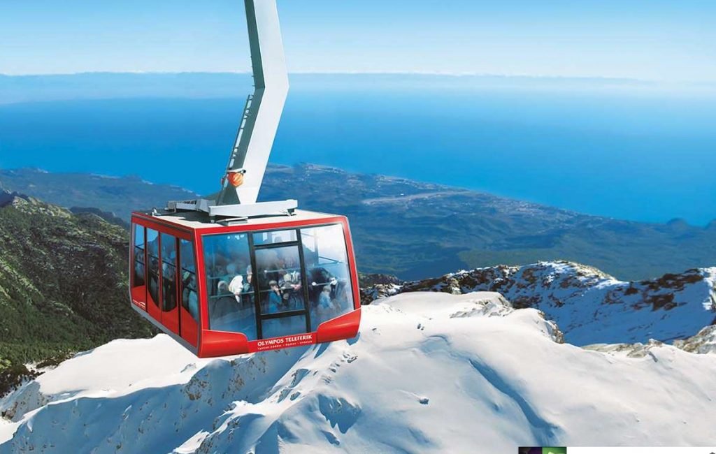 اوليمبوس تيليفريك Olympos Teleferik أنطاليا تركيا