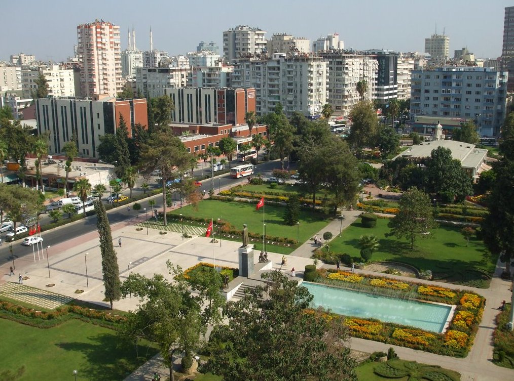 حديقة أتاتورك أنطاليا Ataturk Parki antalya تركيا